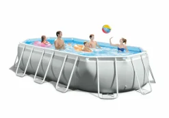 Intex Prism Oval 503 x 274 Rahmenpool mit Filter