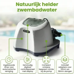 Intex QS500 Salzwassersystem - 26.500 liter