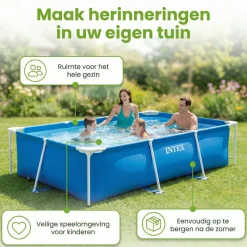 Intex rechteck frame 300x200x75cm pool