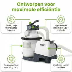 Intex SX1500 4000 l/h Sandfilterpumpe