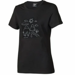 Ivanhoe Cilla Outdoor T-Shirt Damen - Schwarz