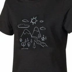 Ivanhoe Cilla Outdoor T-Shirt Damen - Schwarz