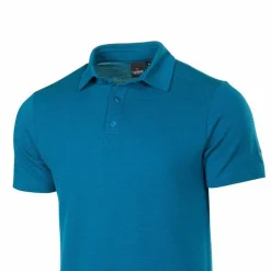 Ivanhoe Elis Electric blaues Herren Poloshirt