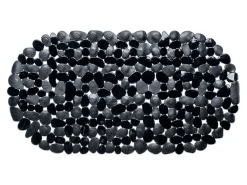 IVOL 68 x 35 cm Rutschfeste Badematte - Black