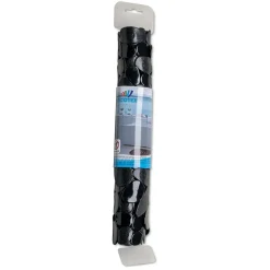 IVOL 68 x 35 cm Rutschfeste Badematte - Black