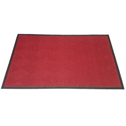 IVOL Brush Clean 150 x 90 cm rote Fußmatte