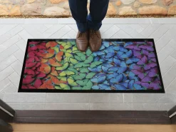 Jacks Door Vlinder 45 x 125 cm Fußmatte - Set von 2