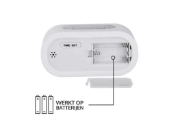 JAP AP17 Digitaler Wecker - White