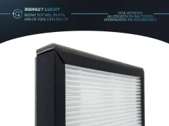 JAP Enivio D6 Luftentfeuchter und Luftreiniger - Black