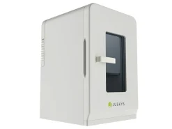 Juskys 15 Liter Mobiler Mini-Kühlschrank - White
