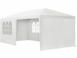 Juskys 3 x 6 Meter Partyzelt mit Seitenwänden - White