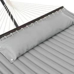 Juskys Cata Hängematte mit Gestell und Kissen - Grey