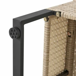 Juskys Santorini Polyrattan Modular Loungeset - Beige