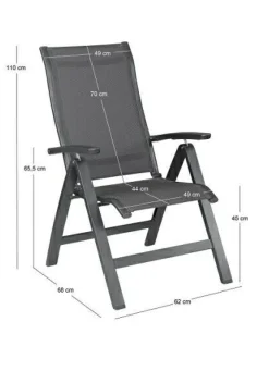 Kettler Altura Curve Alu Klappstuhl