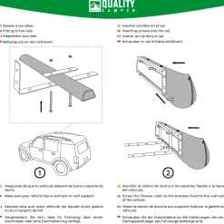 K'Foam 4x4 Offroad Duschkabine