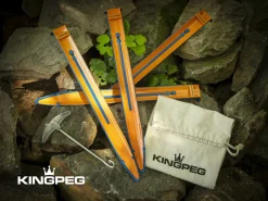 Kingpeg max stürm Zelthering - Set von 4