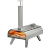 KitchenBrothers Holzbefeuerter Pizzaofen Mit Schutzhülle