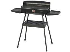 KitchenBrothers 2-in-1 Elektro-Grill - Black