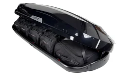 Kjust Hapro Trivor 640 Dachbox taschen set