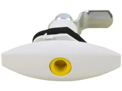 Kofferraumschloss oval - White
