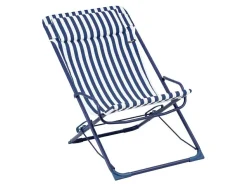 Lafuma Schaukel-Relaxliege – Blue Rayure