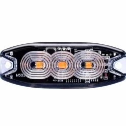 Led Flitser 3Leds Ece R65, Ece R10, Ip67 12/24V