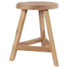 Lesli Living Ø 35 x 47 cm Teakholz-Hocker