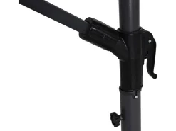 Lesli Living Gemini 300 cm hängender Sonnenschirm - Ecru