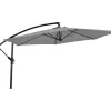 Lesli Living Gemini 300 cm Sonnenschirm - Grey