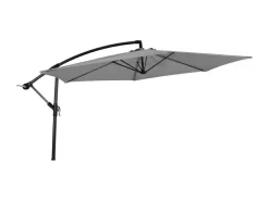 Lesli Living Gemini 300 cm Sonnenschirm - Grey