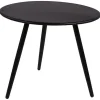 Lesli Living Rafael 45x35 schwarzer Beistelltisch
