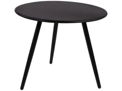 Lesli Living Rafael 45x35 schwarzer Beistelltisch