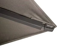 Lesli Living Virgo Up 300 x 300 cm Schirm mit Schwenkarm – Taupe