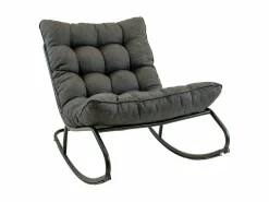Lesli Living Zenzi Schaukelstuhl – Black
