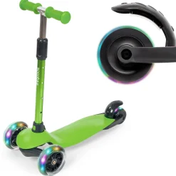 LifeGoods HappyStep Kinderroller - Green