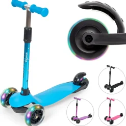 LifeGoods HappyStep Kinderroller - Blue