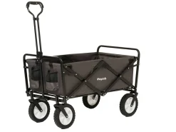 LifeGoods 70KG bollerwagen 94L - Grey