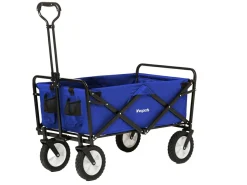 LifeGoods 70KG bollerwagen 94L - Blue