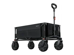 LifeGoods 135L bollerwagen - Black