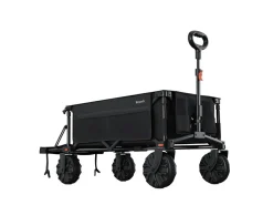 LifeGoods 200L bollerwagen - Black