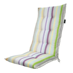 Lila Gartenstuhlkissen Madison Righe - 4er-Set