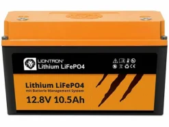 Liontron LiFePO4 10,5Ah 12,8V Lithium Akku
