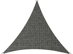 Livin Iseo Dreieck HDPE 5 meter Schattentuch - Grey