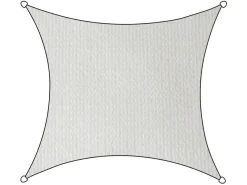 Livin'outdoor Iseo HDPE 3,6 x 3,6 Meter Schattentuch - White