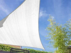 Livn Como Rechteck Polyester 3 x 4 Meter Schattentuch - White