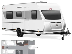LMC Sassino 460 E Wohnwagen