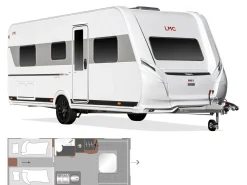 LMC Videro 510 E 2025 Wohnwagen