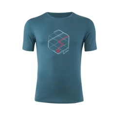 Loeffler Tracking Merino Light Herren T-Shirt - Blau