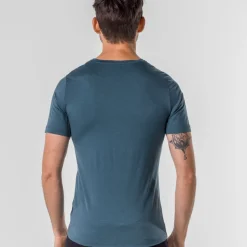Loeffler Tracking Merino Light Herren T-Shirt - Blau