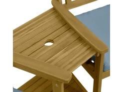 Loveseat Gartenbank mit Kissen